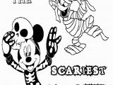 Minnie and Mickey Halloween Coloring Pages Mickey and Minnie Disney Halloween Coloring Page Mickey