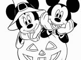 Minnie and Mickey Halloween Coloring Pages Minnie and Mickey Halloween Coloring Pages