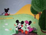 Minnie Mouse Murals Mickey and Minnie Mouse Mural This Mural Was Missioned for A