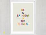Minted Childrens Wall Murals Rainbow In A Cloud Wall Art by Minted Sup Sup In 2019