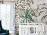 Minted Childrens Wall Murals Small Space Nursery tour Baby Room