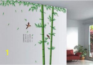Minted Wall Mural Reviews Dealimax Brand 100 X 96 Inch Huge Green Bamboo Tree Room Wall Stickers Decals Mural
