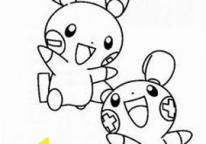 Minun Coloring Pages 92 Best Pokemon Coloring Pages Images On Pinterest