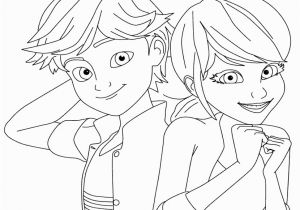 Miraculous Ladybug and Cat Noir Coloring Pages Cat Noir Coloring Page at Getcolorings