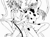 Miraculous Ladybug and Cat Noir Coloring Pages Miraculous Tales Of Ladybug and Cat Noir Coloring Pages