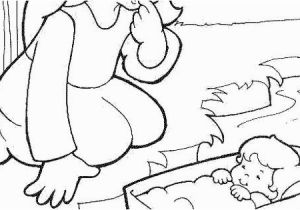 Miriam and Baby Moses Coloring Page Miriam and Baby Moses Active Faith