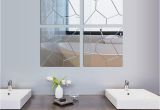 Mirror Murals Walls New Diy 3d Acrylic Mirror Decal Mural Wall Sticker Home Decor