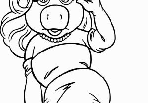 Miss Piggy Muppet Babies Coloring Pages the Muppets Miss Piggy Woman Coloring Pages