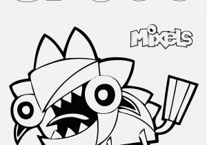 Mixels Coloring Pages Printable Mixel Coloring Pages
