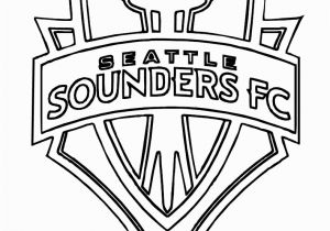 Mls Coloring Pages sounders soccer