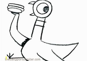 Mo Willems Pigeon Coloring Page Mo Willems Pigeon Coloring Page Mo Willems the Pigeon Needs