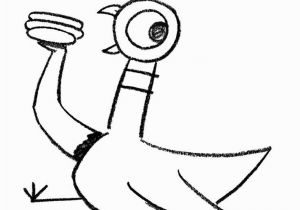 Mo Willems Pigeon Coloring Pages Free Pigeon Finds A Hot Dog Printable Coloring Sheet