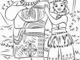 Moana Coloring Pages Printable Tui and Sina From Moana Coloring Page Moana