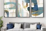 Modern Abstract Wall Murals Gold Abstract Painting Acrylic Paintings On Canvas Huge Size