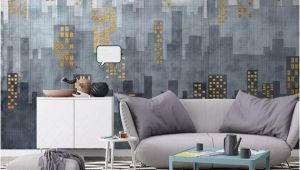 Modern Wall Mural Ideas City Wallpaper Modern Simple City Wall Mural Architecture