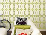 Modern Wall Mural Stencils Love to Do This On My Family Room Wall but In Blue Love