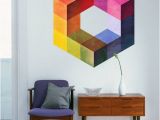 Modern Wall Murals Designs Geometric Mid Century Modern Color form