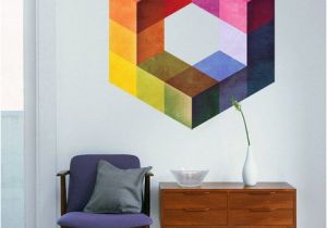 Modern Wall Murals Designs Geometric Mid Century Modern Color form