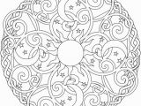 Monday Mandala Coloring Pages Detailed Coloring Pages for Adults
