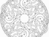 Monday Mandala Coloring Pages Detailed Coloring Pages for Adults