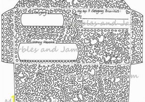 Money Sign Coloring Page Printable Cash Bud Envelope Doubles as Coloring Page