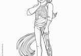 Monster High Coloring Pages Freaky Fusion Monster High Freaky Fusion Neighthan Rot Coloring Pages