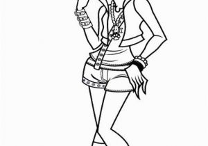 Monster High Coloring Pages Howleen Wolf Fashion Howleen Wolf Monster High Coloring Pages