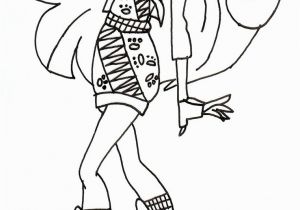 Monster High Coloring Pages Howleen Wolf Free Printable Monster High Coloring Pages Howleen Wolf