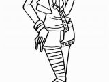 Monster High Coloring Pages Howleen Wolf Monster High Coloring Pages Howleen Wolf 13 Wishes