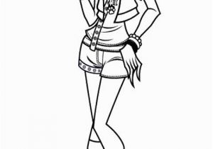 Monster High Coloring Pages Howleen Wolf Monster High Howleen Wolf Coloring Pages