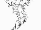 Monster High Coloring Pages Robecca Steam Monster High Robecca Coloring Pages