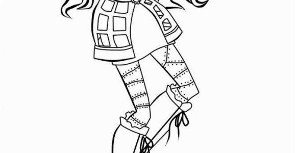 Monster High Coloring Pages Robecca Steam Monster High Robecca Coloring Pages