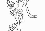 Monster High Coloring Pages Robecca Steam Monster High Robecca Steam Wear Shoes Cool Coloring Page