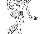 Monster High Coloring Pages Robecca Steam Monster High Robecca Steam Wear Shoes Cool Coloring Page