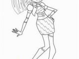 Monster High Coloring Pages Robecca Steam Monster High Robecca Steam Wear Shoes Cool Coloring Page