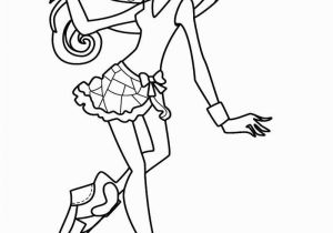 Monster High Coloring Pages Robecca Steam Monster High Robecca Steam Wear Shoes Cool Coloring Page
