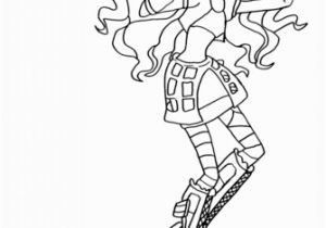 Monster High Coloring Pages Robecca Steam Robecca Steam Coloring Page