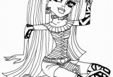 Monster High Printable Coloring Pages Monster High Cleo Coloring Page