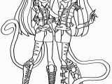 Monster High Printable Coloring Pages Monster High Coloring Page Radiovkm