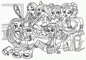 Monster High Printable Coloring Pages Printable Coloring Pages for Girls Monster High 2018