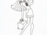 Monster High Robecca Steam Coloring Pages Coloring Pages Monster High Robecca Steam