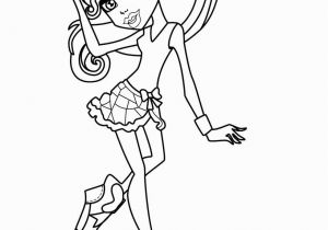 Monster High Robecca Steam Coloring Pages Monster High Robecca Steam Coloring Pages