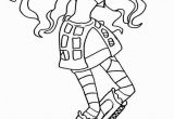 Monster High Robecca Steam Coloring Pages Robecca Steam Monster High Coloring Page