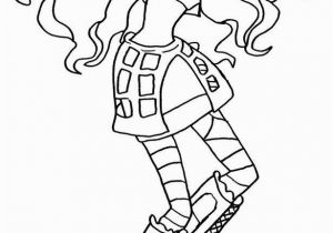 Monster High Robecca Steam Coloring Pages Robecca Steam Monster High Coloring Page