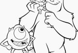 Monster Inc Coloring Pages to Print Monsters Inc Coloring Pages