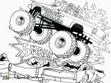Monster Jam Coloring Pages Printables Truck Coloring Pages for Preschoolers 36 New Monster Trucks