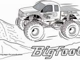 Monster Jam Coloring Pages Printables Truck Coloring Pages for Preschoolers 36 New Monster Trucks