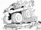 Monster Truck Coloring Pages Printable Free Free Printable Monster Truck Coloring Pages for Kids