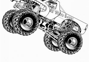 Monster Truck Coloring Pages to Print Free Printable Monster Truck Coloring Pages for Kids