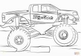 Monster Truck Coloring Pages to Print Get This Bigfoot Monster Truck Coloring Page